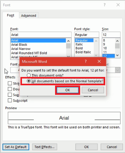 How to Set Default Font in Word 2010 (Guide) - Dowser