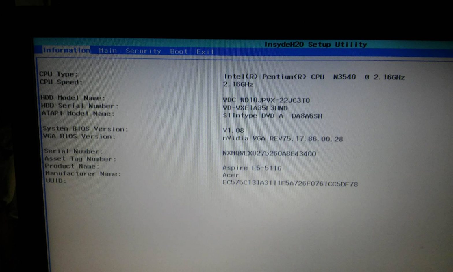 BIOS insydeh20. Insydeh20 драйвера. Ноутбук Acer Boot device.