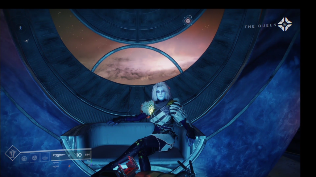 Destiny 2 the Queen scene