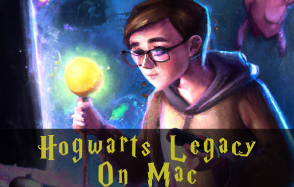 Hogwarts Legacy on MacBook